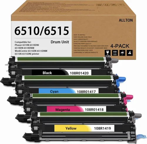 Phaser 6510 WorkCentre 6515 Unidad de tambor compatible Xerox 108R01417 108R01418 108R01419 108R01420 Unidad de imagen de repuesto para impresora