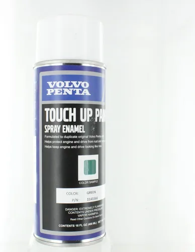 Miniatura 4 de Volvo Penta OEM genuino verde de la pintura de espray del retoque del motor diesel 1141566