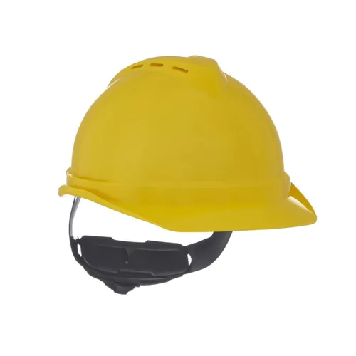 Miniatura 13 de MSA 10034088 V-Gard 500 - Casco de seguridad estilo gorra, con suspensión de trinquete Fas-Trac III, carcasa de polietileno, protección contra