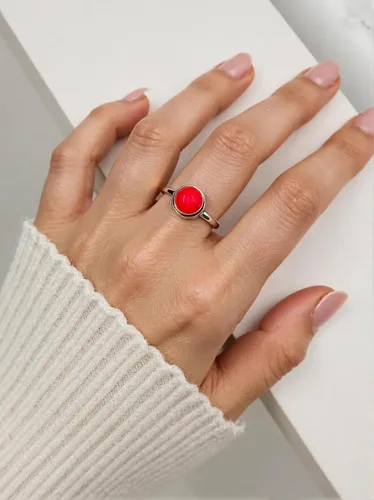 Miniatura 3 de Simple Plain Classics - Anillo de plata de ley S925 con piedras preciosas de cuarzo de cristal único para mujer, joyería de declaración
