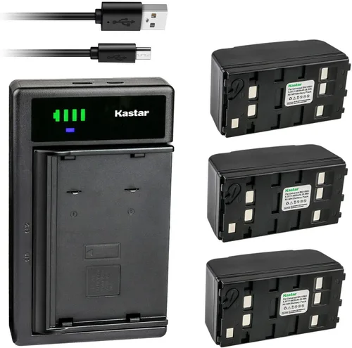 Miniatura 5 de Kastar Cargador de batería USB inteligente para Panasonic PV-IQ525 PV-L352 PV-L353 PV-L354 PV-L453 PV-L552 PV-L557 PV-L558 PV-L559 PV-L559D PV-L600