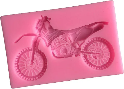 Miniatura 5 de Cestony Moldes de silicona para motocicleta para bricolaje, pasteles, fondant, galletas, jabón, pudín de azúcar, chocolate, caramelos duros