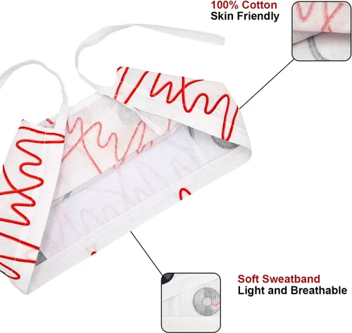 Miniatura 82 de Print Scrub Caps - Sombrero perfecto para enfermeras, médicos y EMTs..