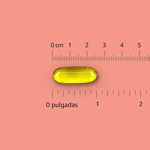 Miniatura 3 de Amazon Elements Omega 3-6-9 Complejo de pescado, linaza y aceite de borraja - Ácidos grasos omega-3 EPA y DHA - 60 cápsulas blandas, suministro