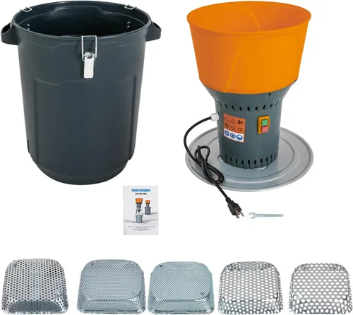Miniatura 3 de Molinillo eléctrico de maíz de 25L/50L, molinillo de maíz eléctrico, molino de grano de 1000 W, molino de harina, molinillo eléctrico de granja