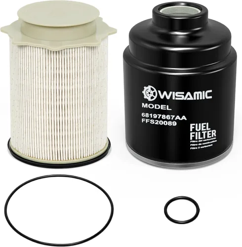 Miniatura 9 de Wisamic Juego de filtro de combustible y separador de agua y filtro de aceite de 6,7 L Cummins Compatible con motores Dodge Ram 2500 3500 4500 5500