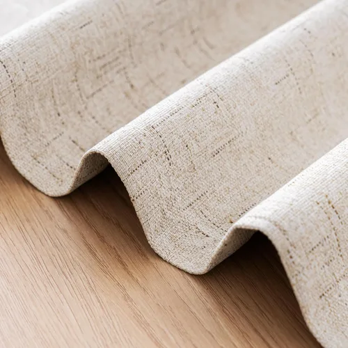 Miniatura 8 de H.VERSAILTEX - Cortinas opacas de lino con textura gruesa y duradera, aspecto de lino, 100% opacas, con ojales antioxidantes, panel de cortina