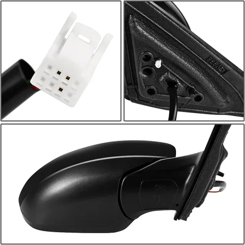 Miniatura 4 de DNA Motoring OEM-MR-NI1321311 - Espejo lateral plegable para pasajero derecho sin calefacción, compatible con Altima 2019-2020