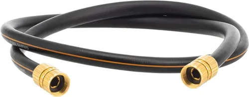 Giraffe Tools Leader Hose - Manguera de agua de 5/8 pulgadas x 4 pies, longitud personalizada, no se dobla, flexible, a prueba de fugas, accesorios