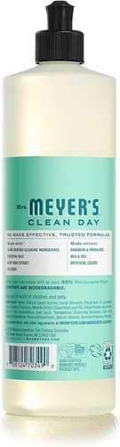Miniatura 164 de Mrs. Meyer’s Clean Day - Detergente líquido para platos, aroma a lavanda, botella de 16 oz