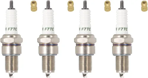 Paquete de 4 bujías TORCH F7TC de repuesto para NGK BP7ES, Bosch W5DC, CHAMPION N9YC N7YC N79Y, DENSO W22EP-U, OEM