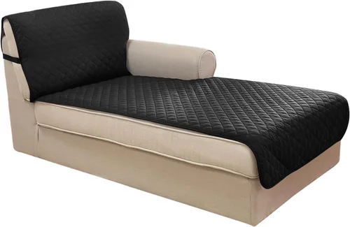 Miniatura 129 de U-NICE HOME Funda de sofá reversible para perros con correas elásticas, resistente al agua, protector de muebles para mascotas, funda de sofá