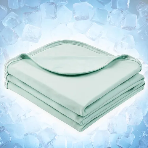 Miniatura 11 de PAVILIA - Manta refrescante para durmientes acalorados, manta refrescante Arc-Chill, manta ligera de verano frío para sudores nocturnos y sofocos
