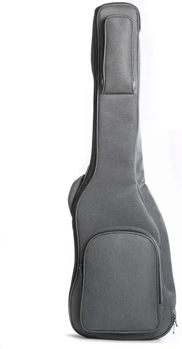 Hola! Music Estuche para guitarra bajo eléctrico, bolsa suave de 41 pulgadas para guitarras eléctricas con acolchado de 1 pulgada, bolsillos