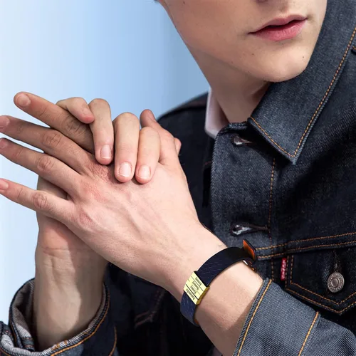 Miniatura 28 de Pulseras de cuero personalizadas para hombre con 1-6 nombres, pulsera trenzada personalizada con cuentas para papá, marido, día del padre, San