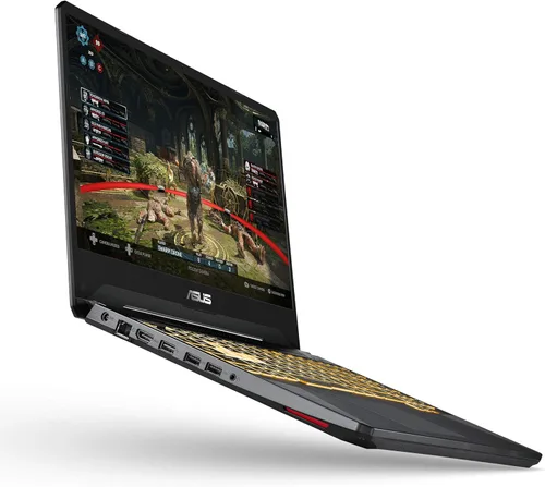Asus TUF, Computadora portátil para videojuegos tipo IPS, 15.6 pulgadas, Full HD IPS, Intel Core i7-9750H, GeForce GTX 1650, 8 GB DDR4, 512 GB PCIe