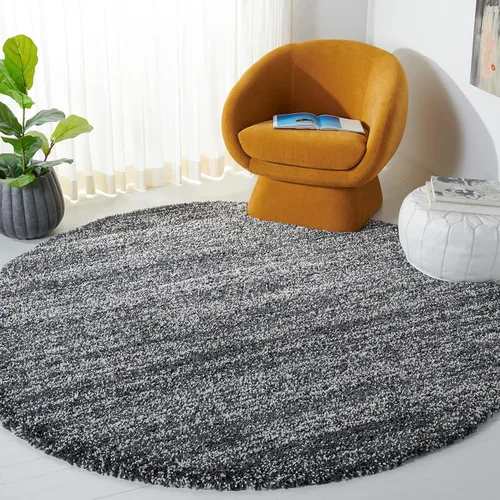 Miniatura 47 de SAFAVIEH Hudson Shag Collection - Alfombra decorativa de 2 x 3 pies, color marfil y azul marino, no desprende pelusa y de fácil cuidado, 2 pulgadas