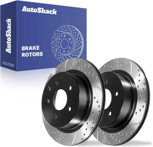 Miniatura 8 de AutoShack Rotores de freno trasero Reemplazo para Infiniti G35 Nissan 350Z Qashqai X-Trail 2008-2020 Rogue 2011-2025 LEAF 2014-2015 Rogue Select