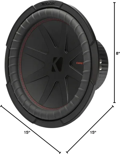 Miniatura 6 de KICKER 48CWR122 CompR 12" Subwoofer, DVC, 2-ohm