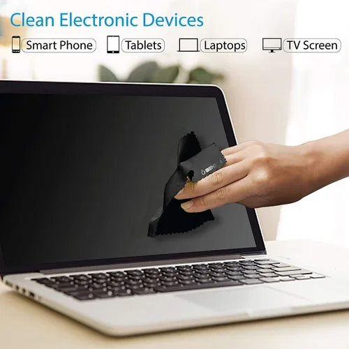 Miniatura 3 de IBENZER Paños de limpieza de microfibra para electrónica - Paño de limpieza de lente de cámara de microfibra, lentes, pantallas, lentes, iPad