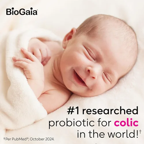 Miniatura 5 de BioGaia Protectis Gotas probióticas para bebé, esenciales para bebés para alivio de cólicos y gases, seguro para recién nacidos, alivia el llanto