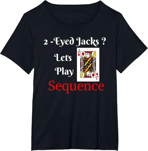 Miniatura 34 de Camiseta divertida con texto en inglés "I Have 2-Eyed Jacks Lets Play A Card Board Game