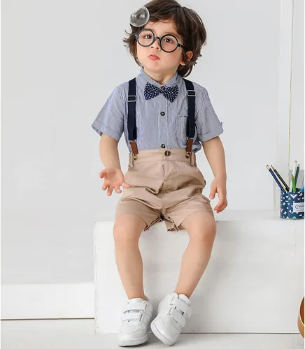 Miniatura 3 de Conjunto de traje de caballero para bebé niño
