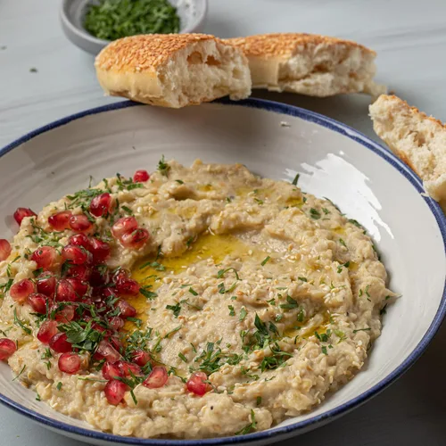 Miniatura 6 de Tavor Pasta natural de Tahini de 1 libra, semillas de sésamo molido tostado, salsa suave cruda y natural, para recetas de hummus y comidas veganas