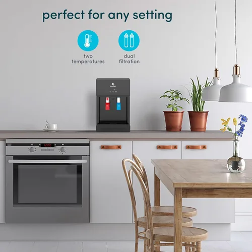 Miniatura 3 de Avalon B8BLK Dispensador de agua sin botellas y sin contacto de sobremesa - Filtros de agua de 2 etapas y kit de instalación incluido, certificado
