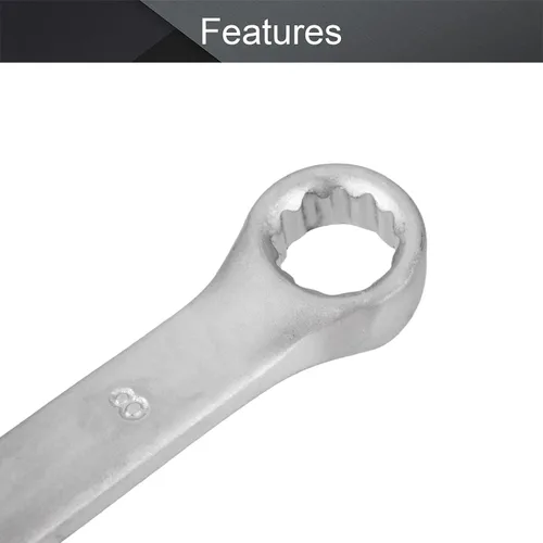 Miniatura 3 de Utoolmart Llave combinada de 12 puntos, 0.315 in métrica 5.039 in de longitud, 1 unidad