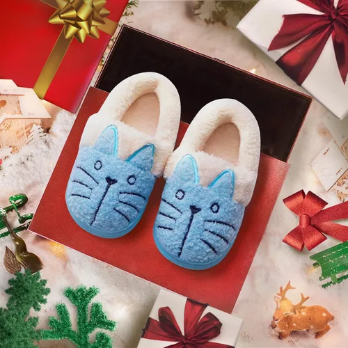 Miniatura 6 de GaraTia Pantuflas cálidas de gato para mujeres y niños