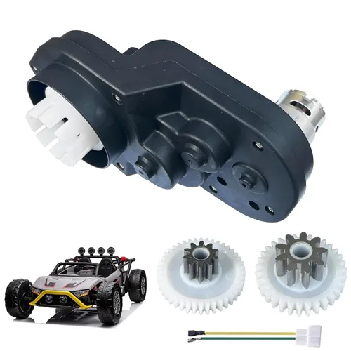 Miniatura 8 de Caja de cambios de motor de alta velocidad RS550 de 12 voltios, 35000 RPM, para ruedas eléctricas, juguetes de paseo para niños, actualización