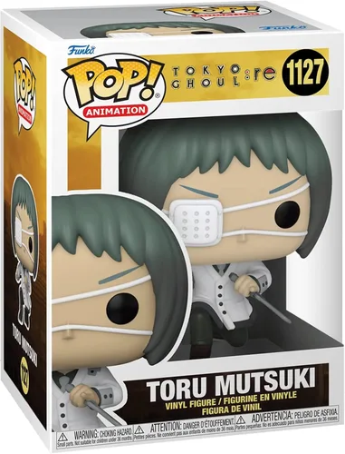 Miniatura 2 de POP Funko Tokyo Ghoul: Re - Figura de vinilo de Toru Mutsuki (con funda protectora de caja compatible), multicolor, 3.75 pulgadas