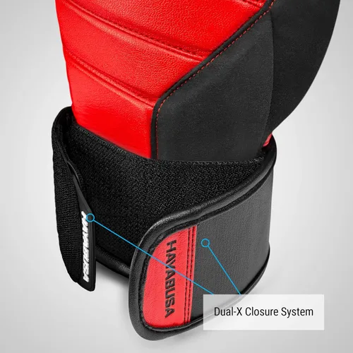 Miniatura 3 de Hayabusa T3 - Guantes de boxeo para hombre y mujer, protección de muñeca y nudillos, cierre de velcro doble X, soporte de muñeca con férulas