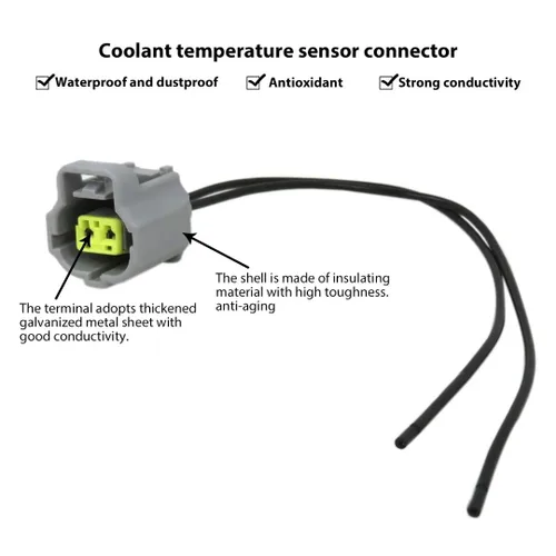 Miniatura 3 de 158-0421 Reemplazo de la coleta del conector del sensor de temperatura del agua para Supra 1989-1998