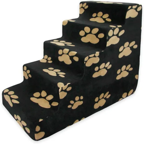 Miniatura 4 de Best Pet Supplies - Escalera de espuma portátil, perros pequeños, gatos, equilibrada, segura, antideslizante, interior, sin montaje, apoyo sillón