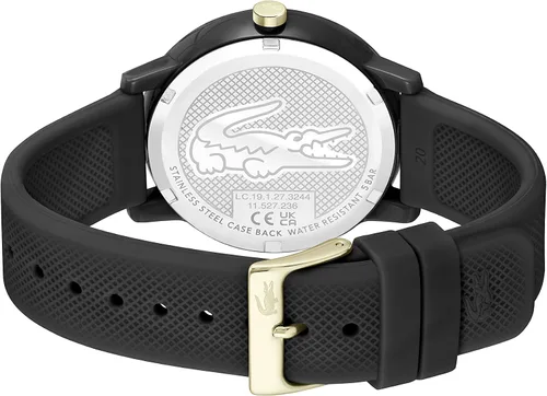 Miniatura 3 de Lacoste1212 Mens Quartz Plastic and Silicone Strap Watch