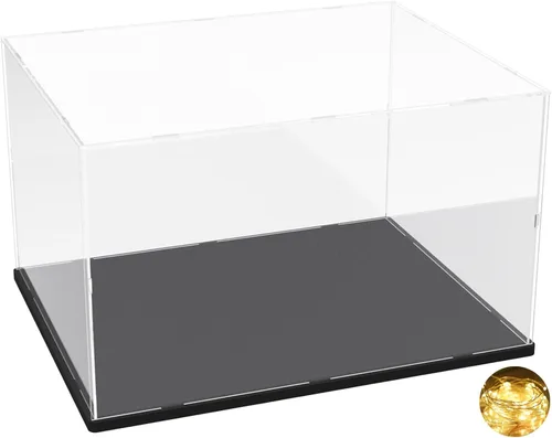 Miniatura 9 de DuvinDD Vitrina de acrílico para Lego Flowers Plum Blossom 10369 Lego Botanicals Lucky Bamboo 10344 Coleccionables, caja de exhibición transparente