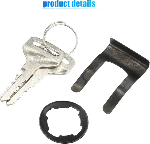 Miniatura 8 de X AUTOHAUX 1 juego de cilindros de cerradura de puerta con llaves para Toyota Land Cruiser 1975 1976 1977 1978 1979 1980 1981 1982 1983 6 cilindros