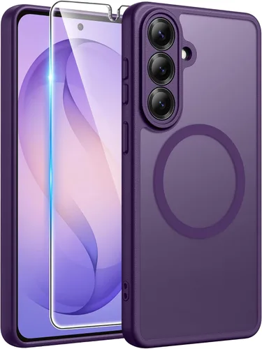Miniatura 52 de FNTCASE - Funda para iPhone 16 Pro: magnética, mate, translúcida, de grado militar, protectora contra caídas, resistente, fina, duradera y a prueba