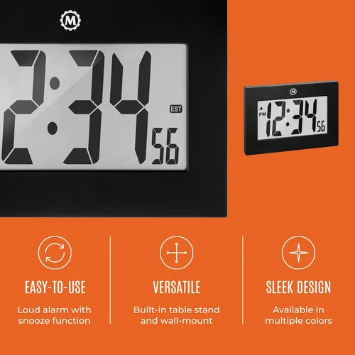 Miniatura 5 de Marathon cl030064p Reloj de dígitos Digital Frame grande