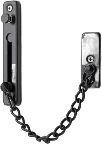 Miniatura 2 de Cerradura de cadena de puerta de acero inoxidable, muelle de protección de cadena de seguridad, prensa antirrobo, cerradura de pulido de alta
