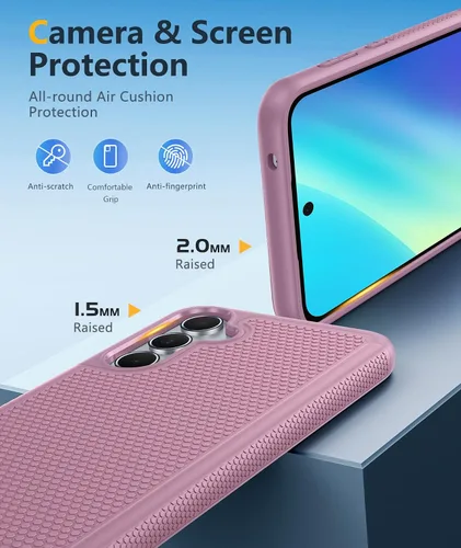 Miniatura 939 de FNTCASE Funda para iPhone 17 Pro: Fundas delgadas translúcidas de color azul claro compatibles con MagSafe, protección completa de la cámara