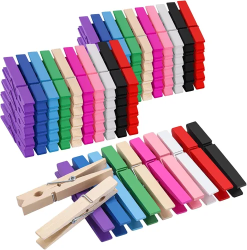 Miniatura 9 de 50 unids 2.2 pulgadas coloreados alfileres impermeables de metal Chip Clips Clip de acero para bolsa de alimentos, bolsa de papas fritas, papel