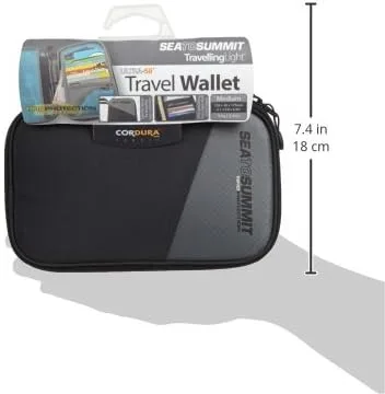 Miniatura 3 de Sea to Summit Cartera de viaje con luz RFID, pequeña, color negro