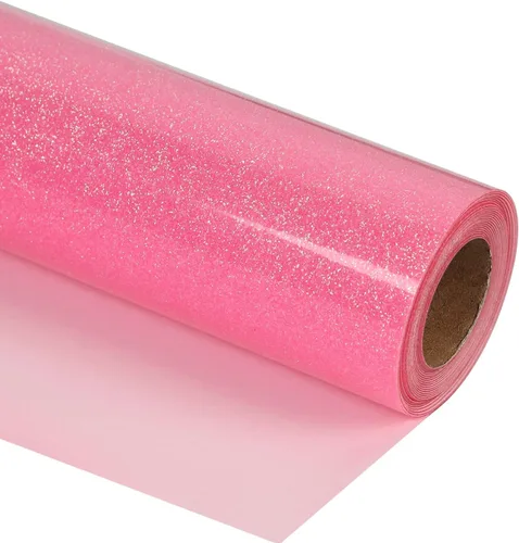 Miniatura 39 de Guangyintong Rollos de Vinilo Amarillo de Transferencia de Calor HTV, 12" x 8 pies, Superficie Brillante de Vinilo para Planchar en Camisetas, Fácil