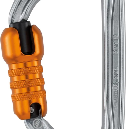 Miniatura 3 de PETZL, Pro Bm'D Triact-Lock U Mosquetón, TRIACT-Lock Negro