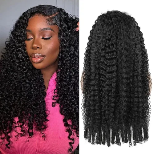 Miniatura 16 de CHEETAHBEAUTY Pelucas de cabello humano brasileño ondulado profundo #4 marrón chocolate 13X6 HD de encaje frontal transparente grado 10A rizado