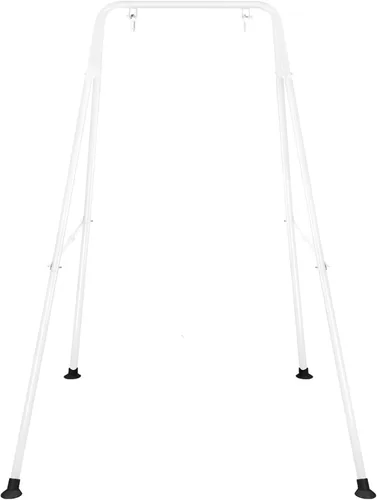 Miniatura 8 de Soporte de columpio para bebé, marco de columpio plegable para bebé, juego de columpio de metal resistente con marco en A para la mayoría