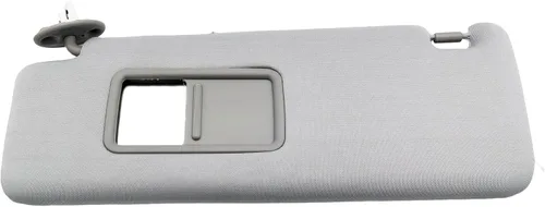 Forwinparts Visera solar delantera izquierda del lado del conductor para Toyota 4Runner 2010-2024 74320-35A91-B1 7432035A91B1 con luz de espejo gris